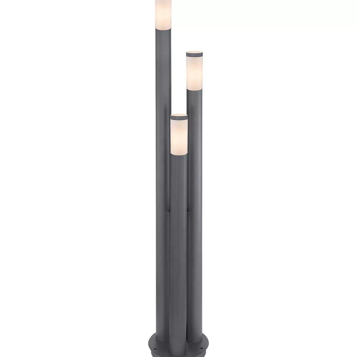 Aussenleuchte Boston Edelstahl Anthrazit Opal 3Xe27>mutoni light Store