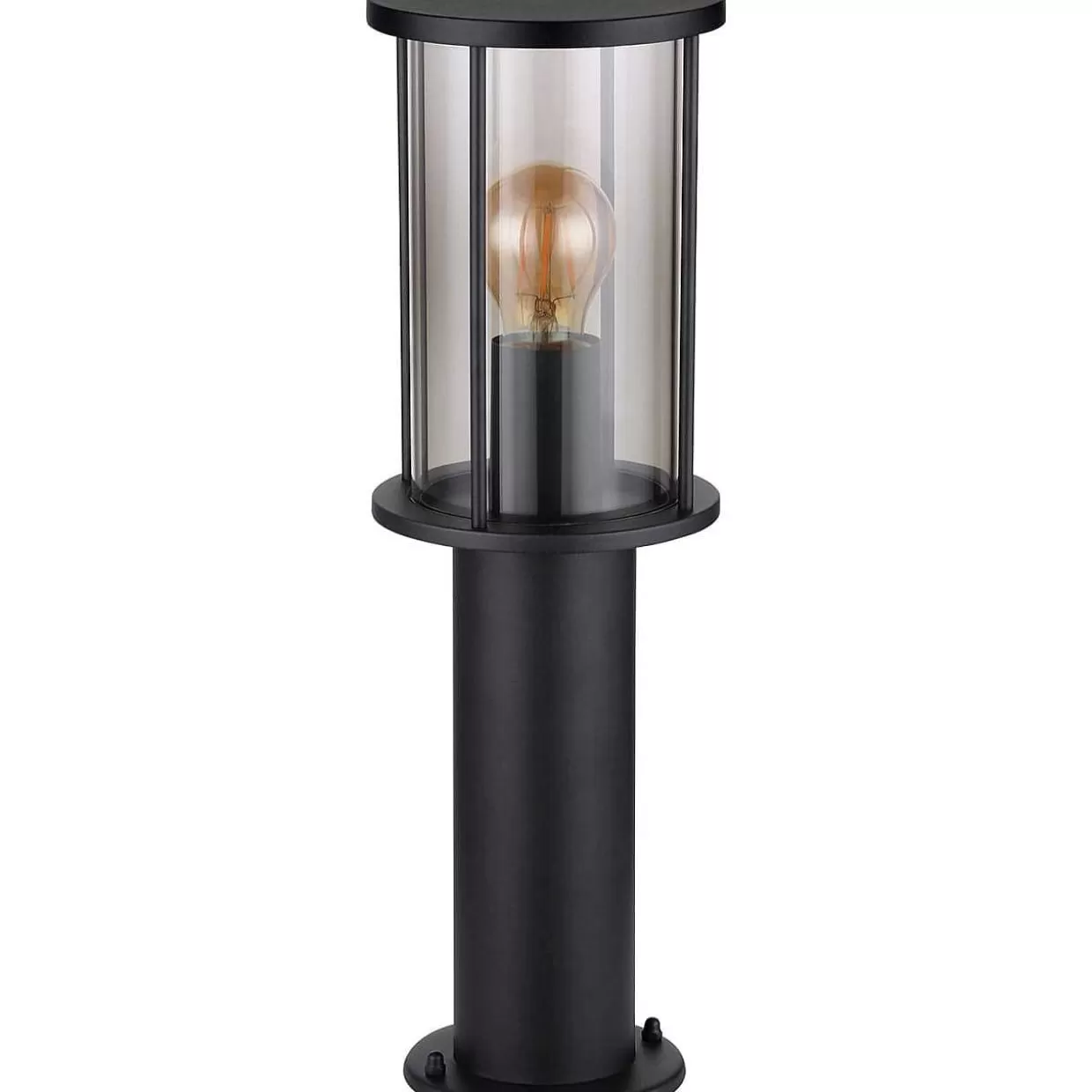Aussenleuchte Gracey Edelstahl Schwarz Matt 1Xe27 45>mutoni light Fashion