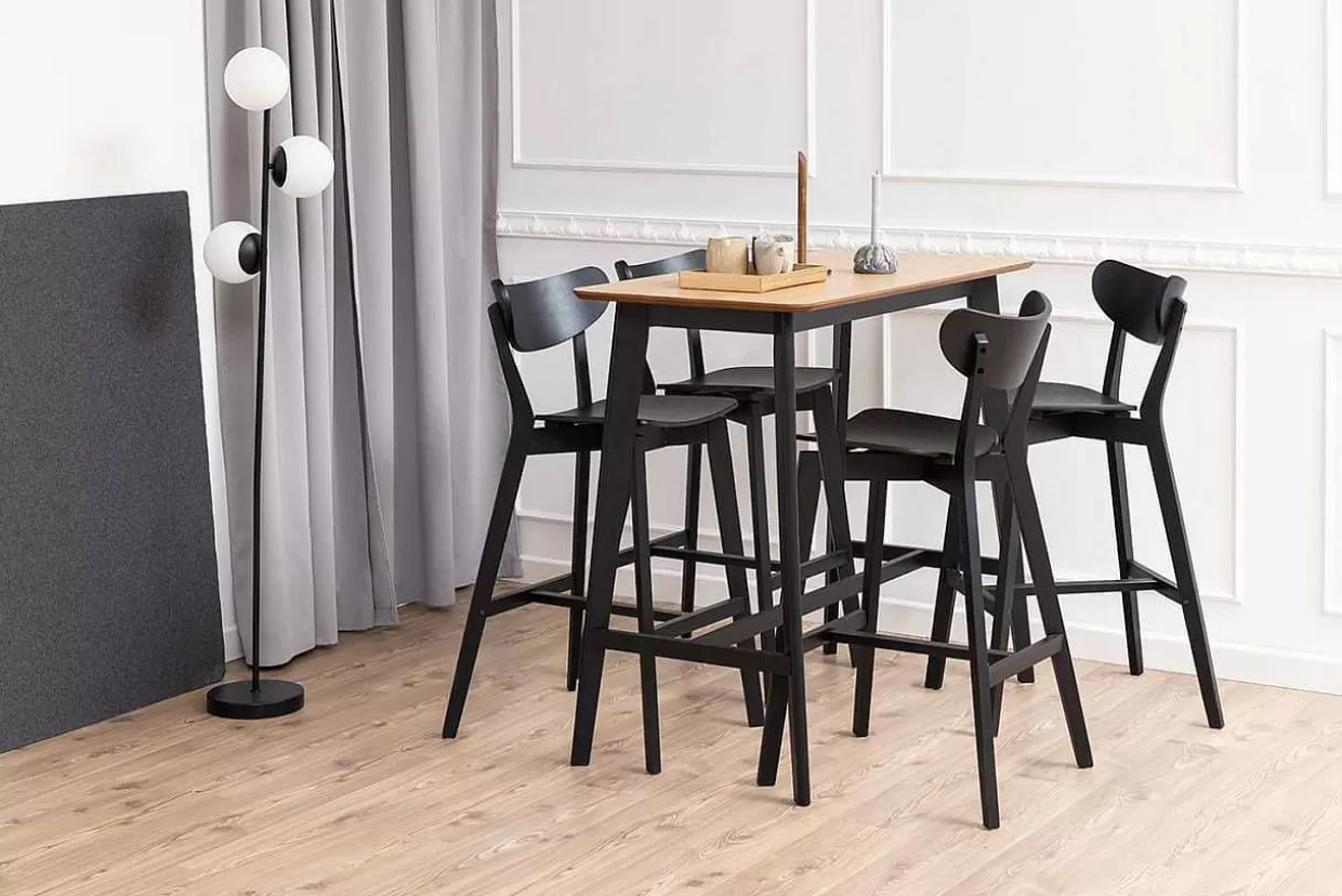 Bartisch Enrico Natur Schwarz 120X60>mutoni scandi New