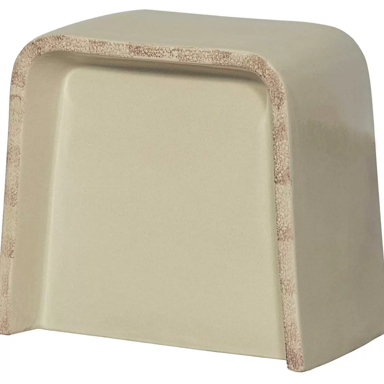 Beistelltisch Shoal Keramik Cream>mutoni living New