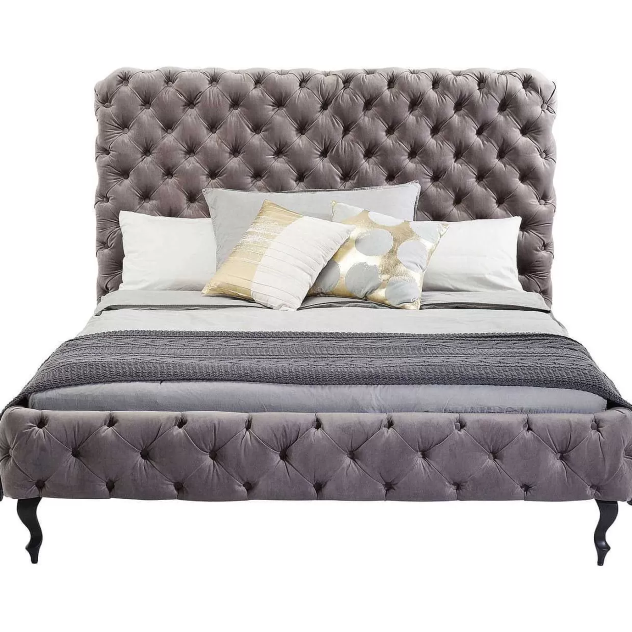 Bett Desire Hoch Silbergrau 160X200 Cm>KARE Design Cheap