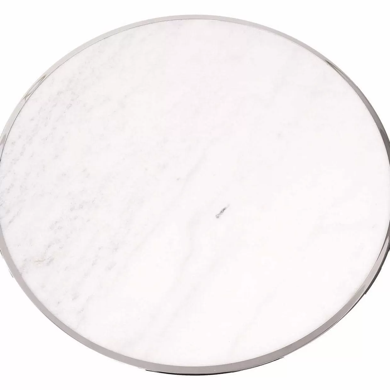 Bistrotisch Marmor Rund Weiss 57X57>mutoni sweet home Fashion