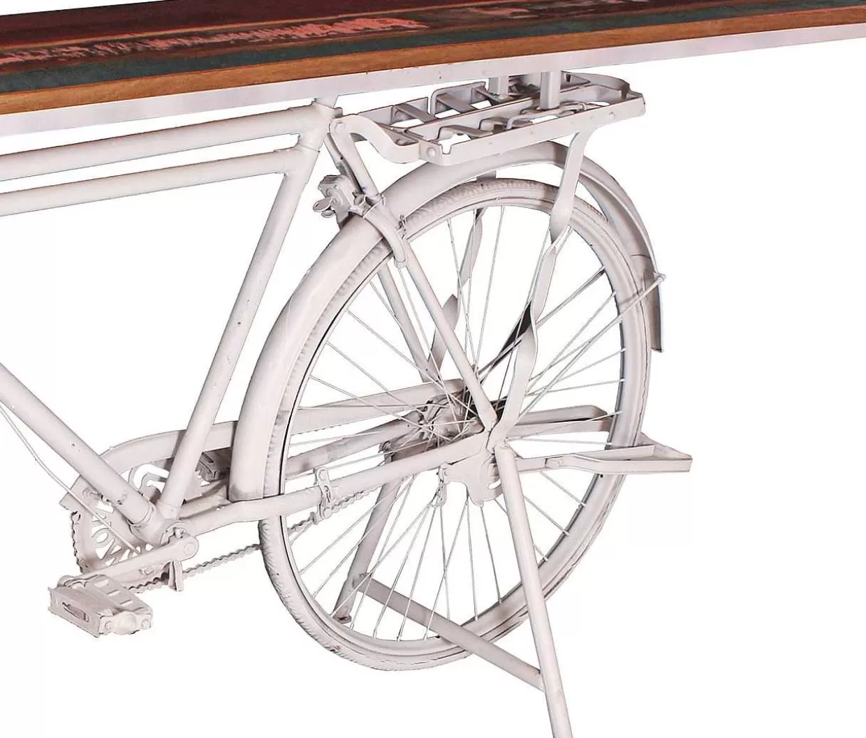 Deko-Tisch Bicycle Weiss 190X41X95>mutoni sweet home Best Sale