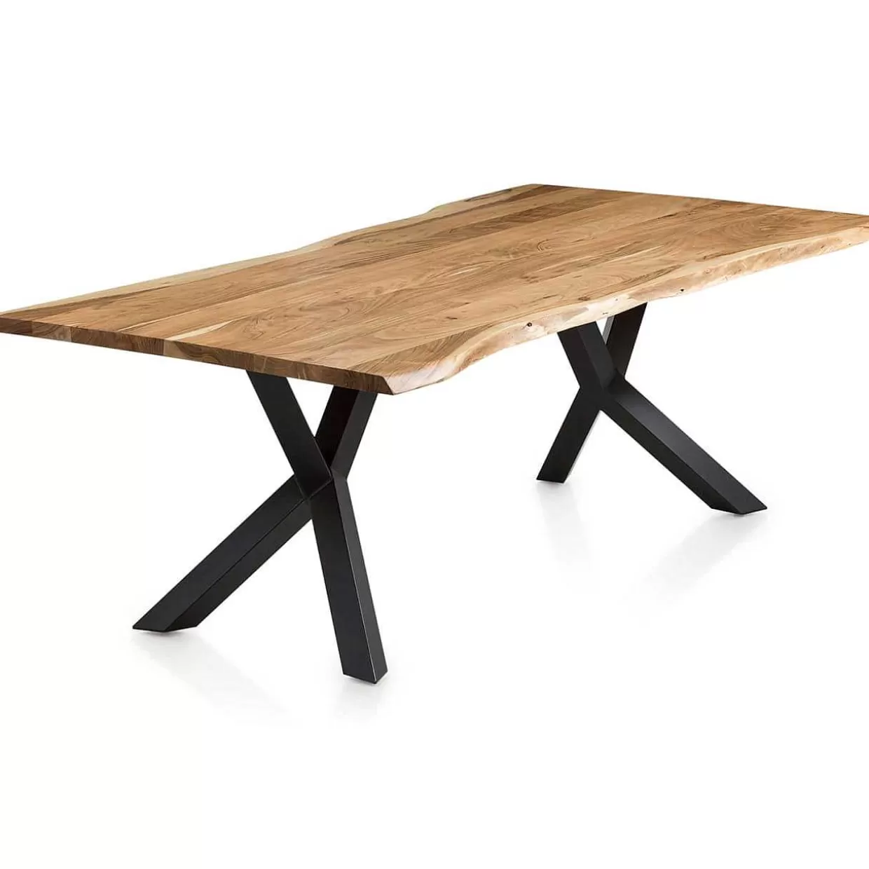 Essgruppe Forestal Massivholz Akazie Natur Senfgelb 220 (6-Tlg.)>mutoni casual Outlet