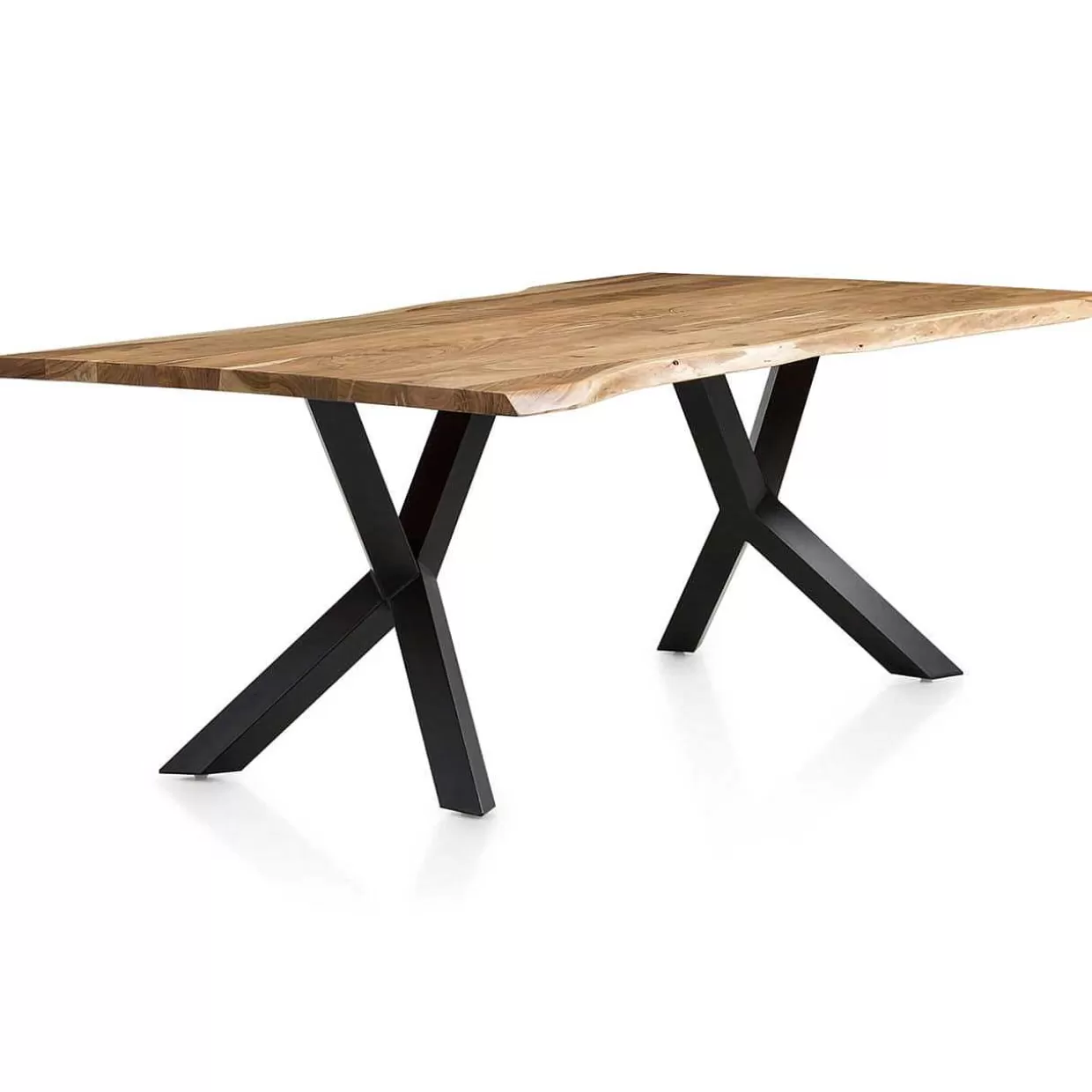 Essgruppe Forestal Massivholz Akazie Natur Tannengrun 240 (6-Tlg.)>mutoni casual Flash Sale