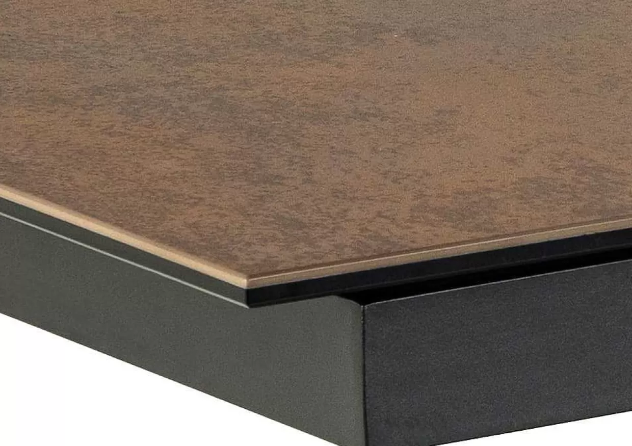Esstisch Triple-X Keramik Rostbraun 200-240X100>mutoni scandi Sale