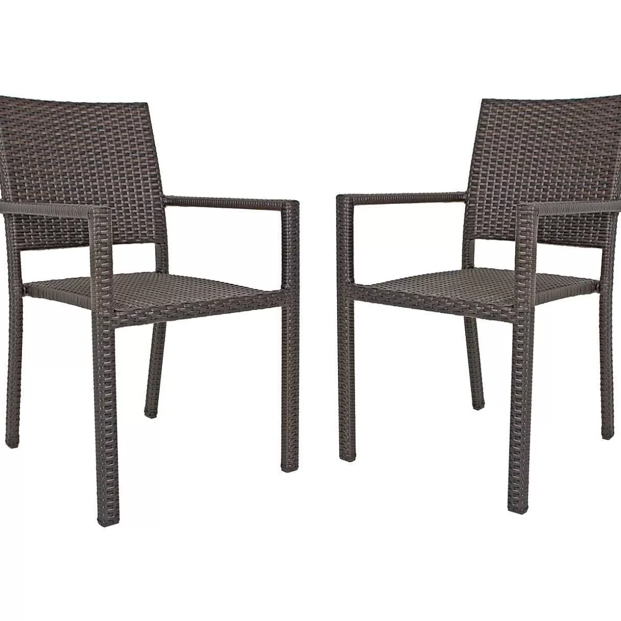 Garten Stapelstuhl Malaga Braun (2-Er Set)>mutoni pleasure Flash Sale