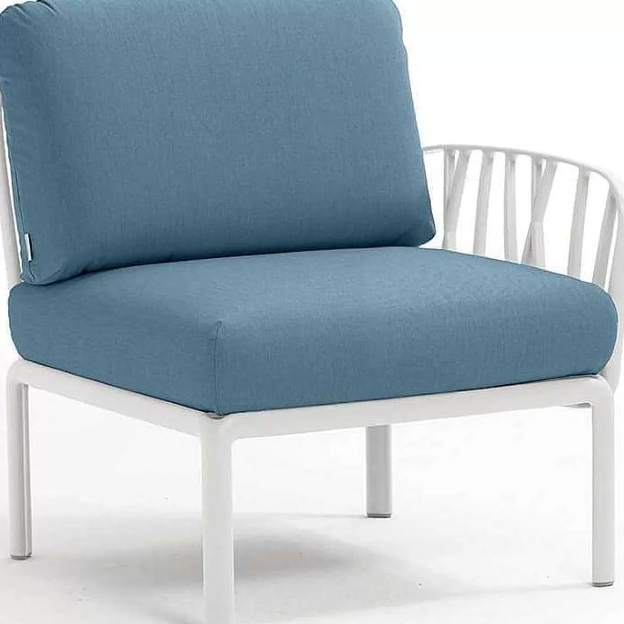 Gartenlounge Komodo Endelement Weiss Blau>NARDI outdoor Shop