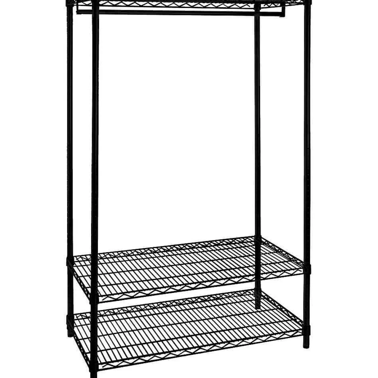 Kleiderständer Lux Mattschwarz 90X45X180>mutoni lifestyle Discount