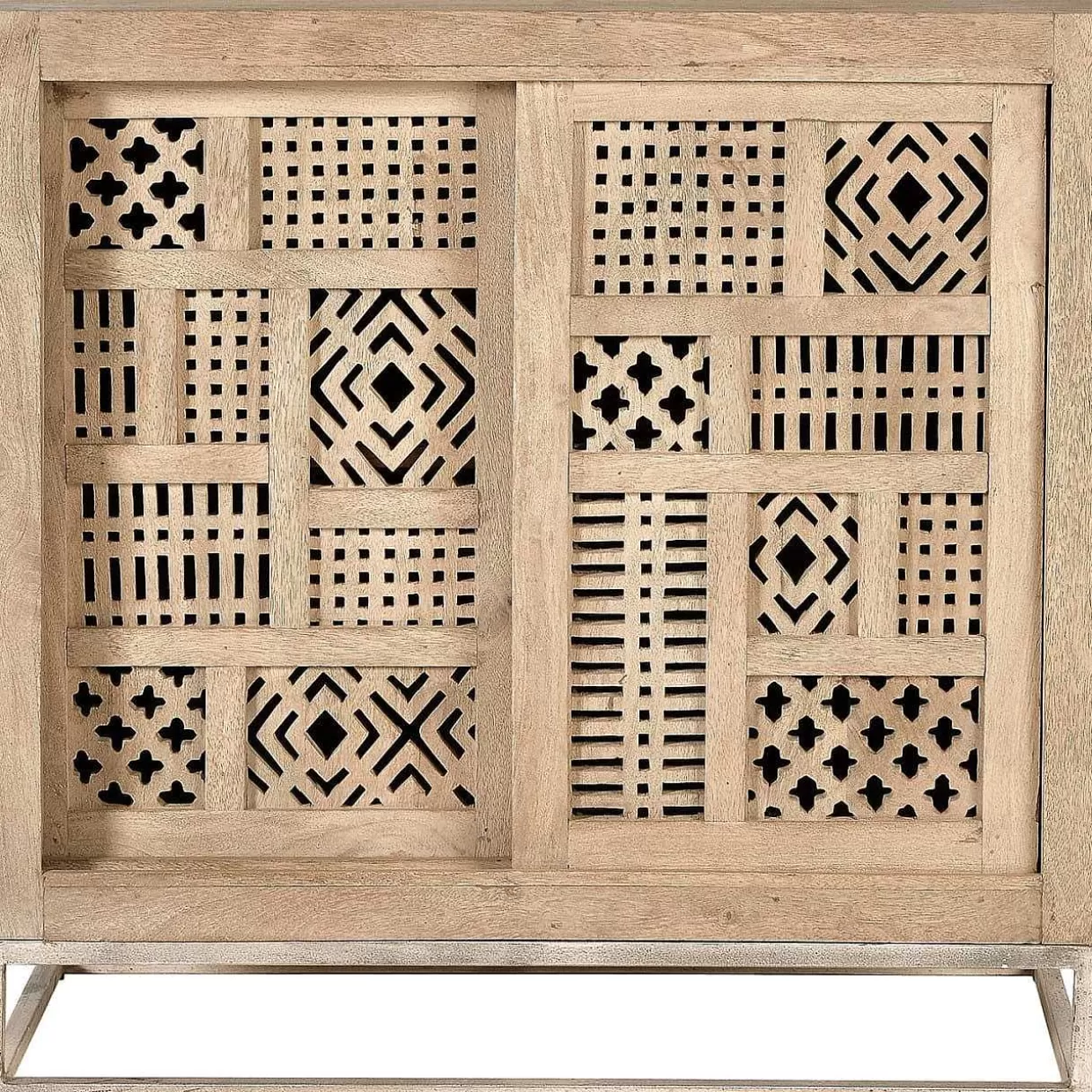 Kommode Mangoholz Natur 90X90>mutoni inspiration Outlet