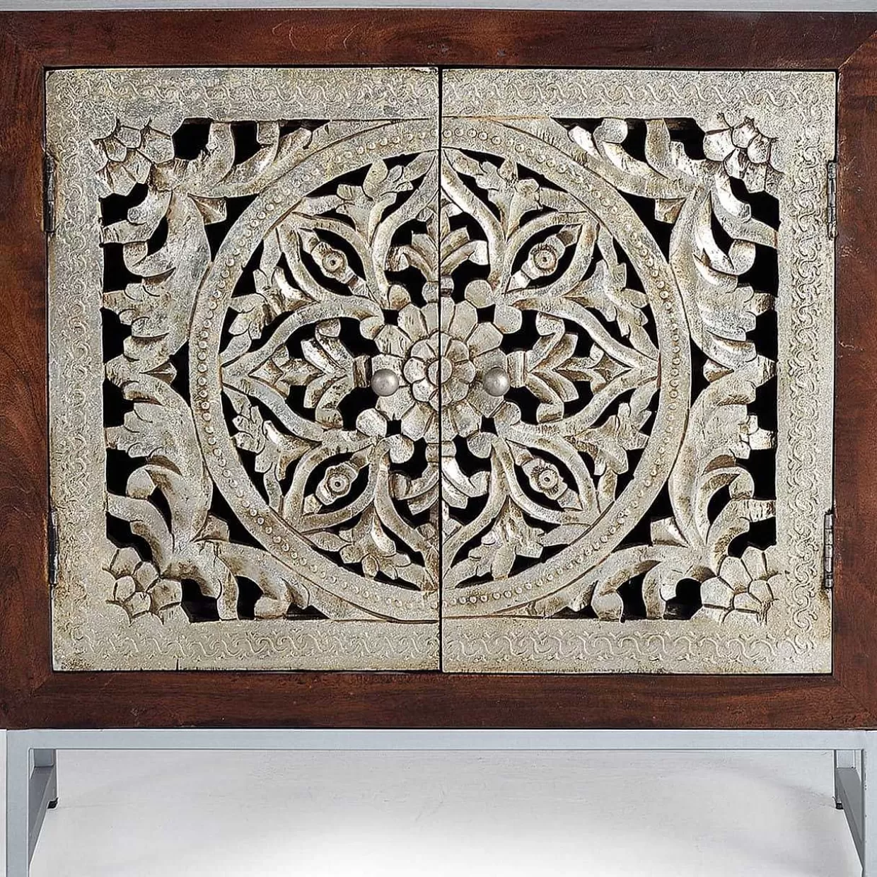 Kommode Rea Mangoholz Braun 80X80>mutoni inspiration Shop