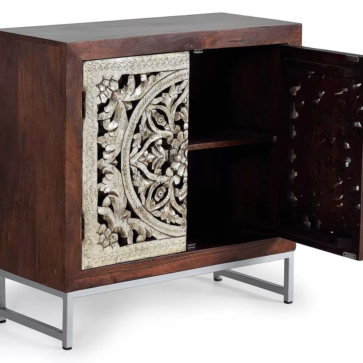 Kommode Rea Mangoholz Braun 80X80>mutoni inspiration Shop