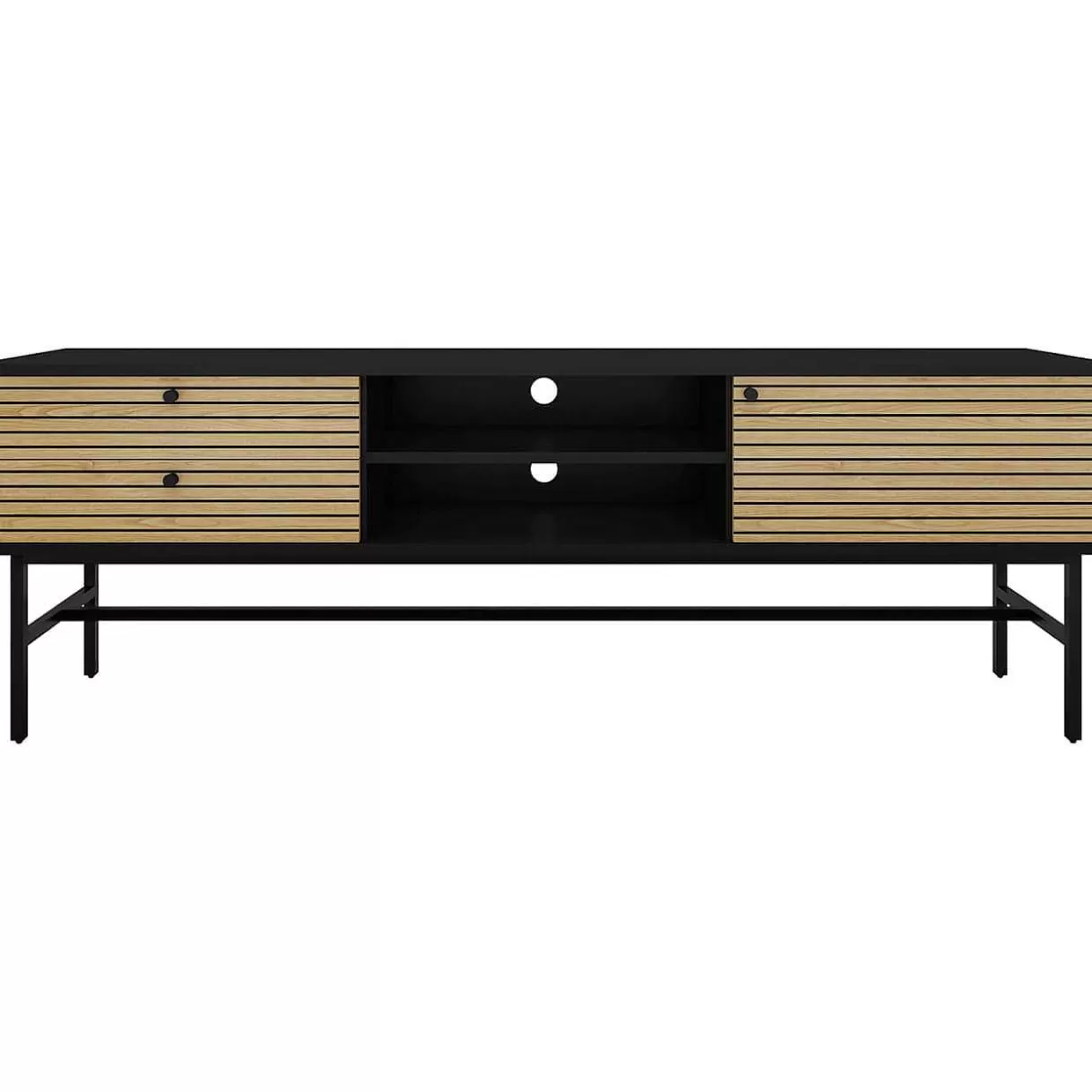 Lowboard Echtholzfurnier 150X40X60 Schwarz>mutoni casual Flash Sale
