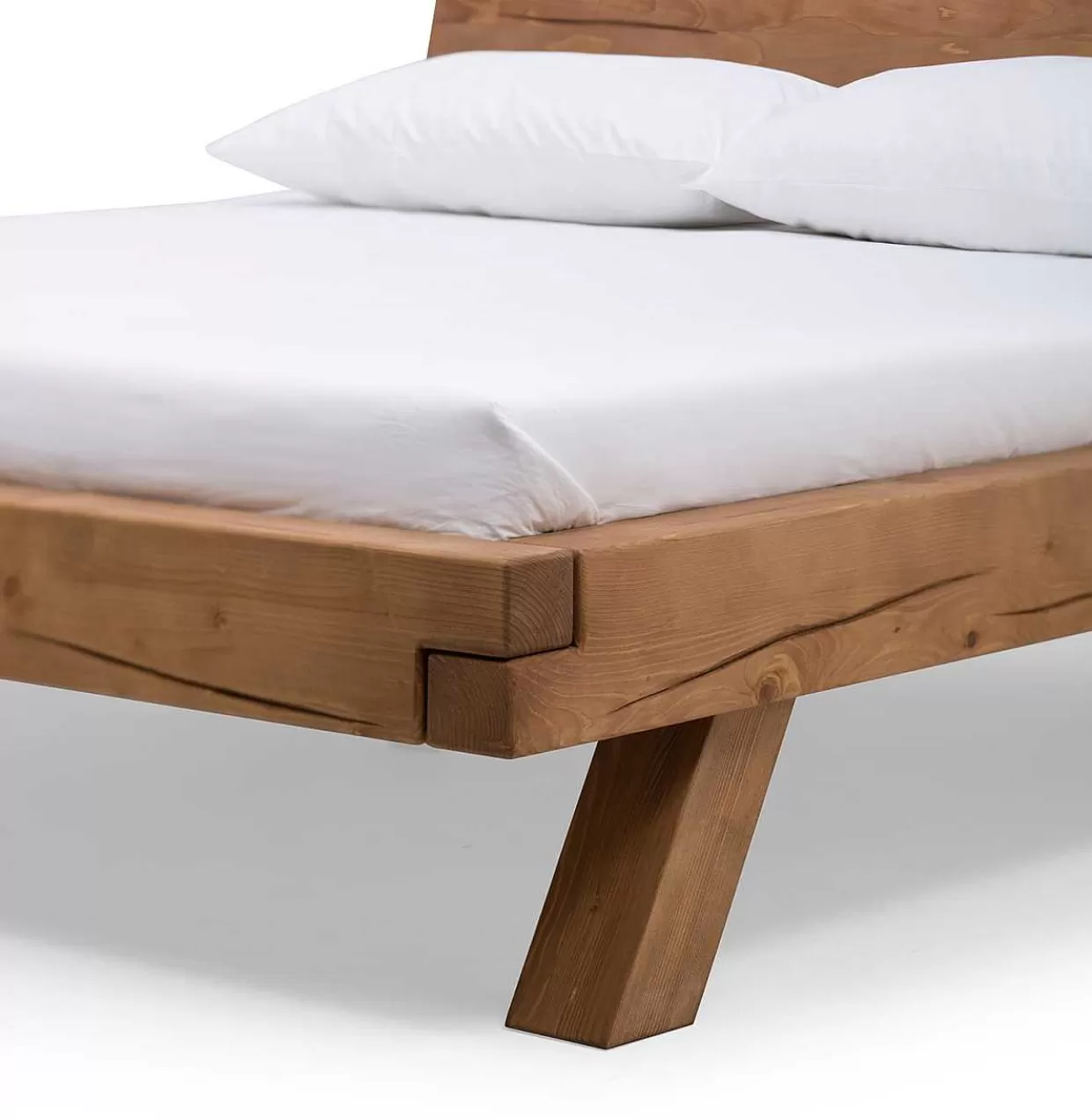 Massivholz Balkenbett Fichte Iii 160X200Cm>mutoni casual Hot