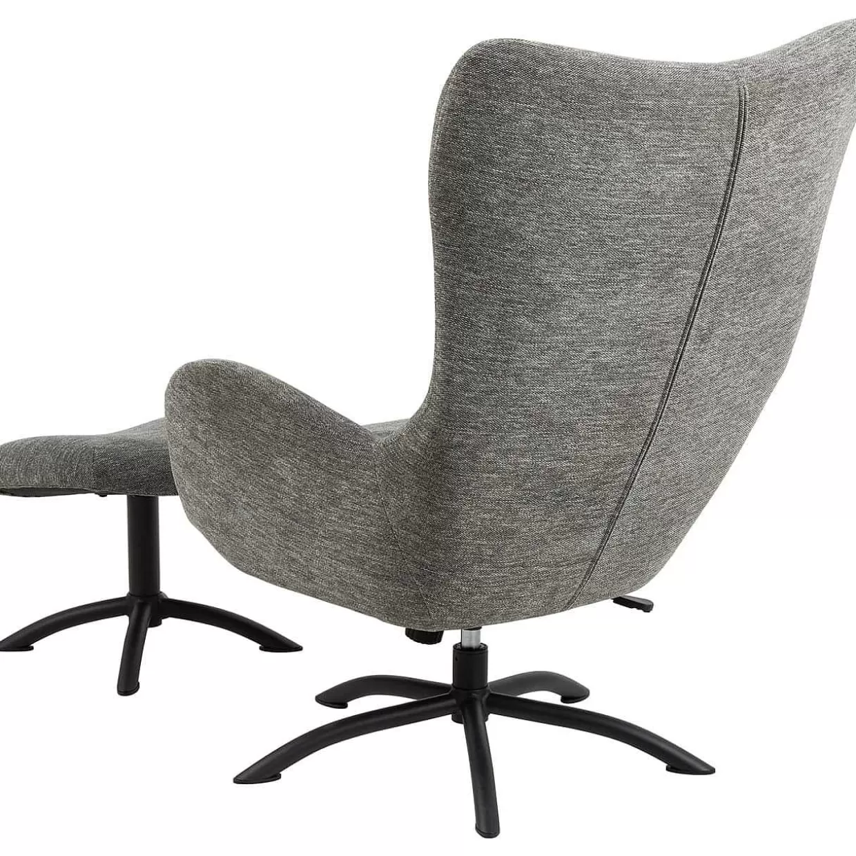 Relaxsessel Mit Hocker Pipton Anthrazit>mutoni scandi New