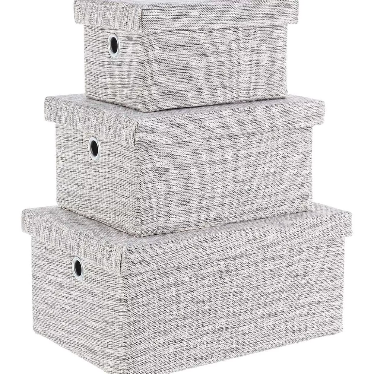 Schachtel Lexi Grau (3Er-Set)>mutoni lifestyle Discount