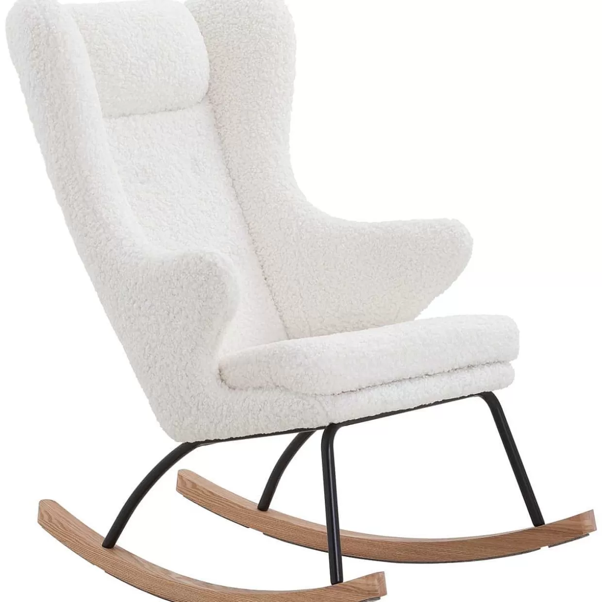 Schaukelstuhl Teddyfell Weiss>mutoni casual Shop