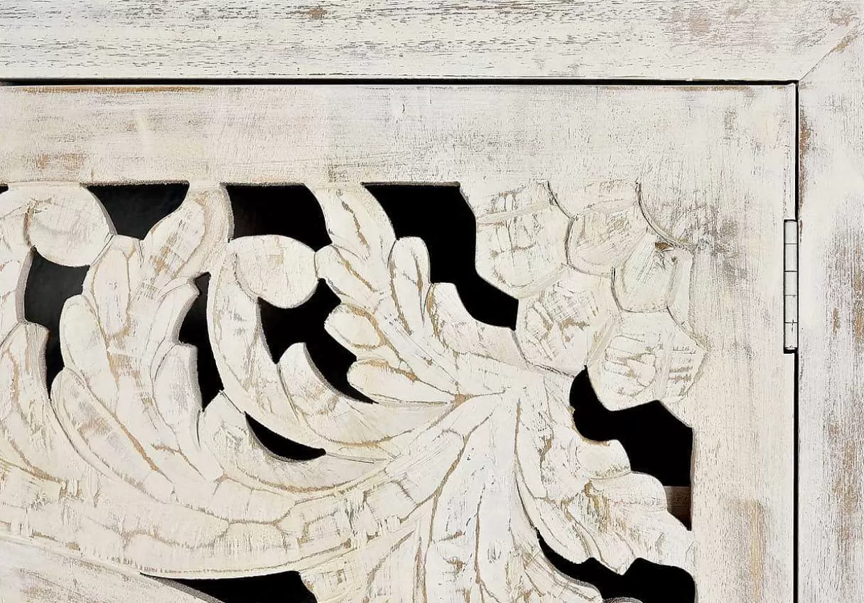 Schrank Mykonos Mango Vintage Weiss 110X160>mutoni inspiration Fashion