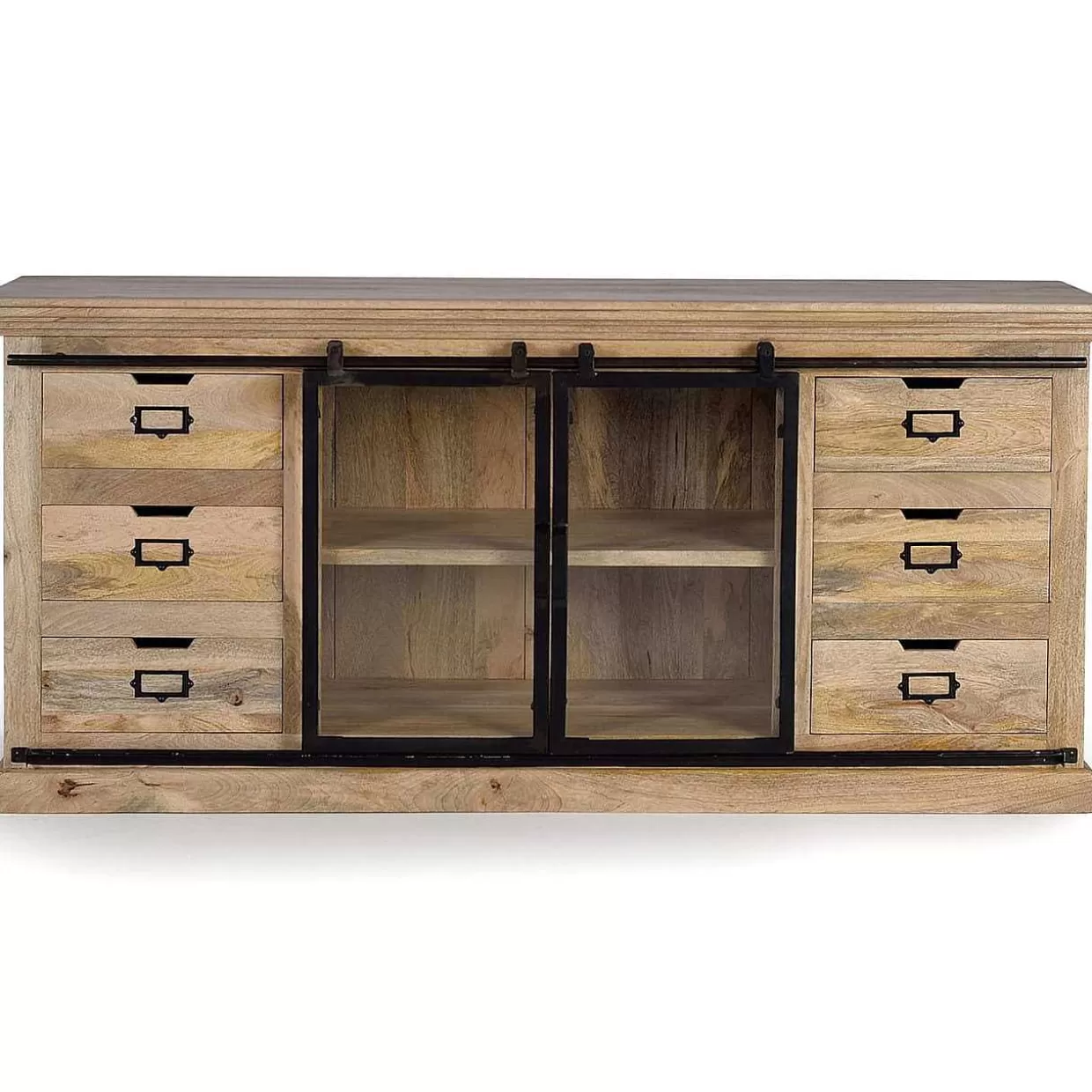 Sideboard Mangoholz Natur 180X86>mutoni inspiration Clearance