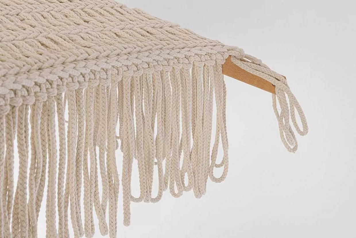 Sonnenschirm Makramee Buche Natur Rund 250>mutoni lifestyle Outlet