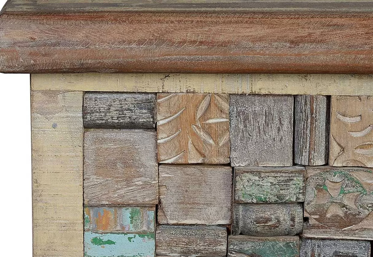 Truhe Holz Recycelt Multicolor 106X36>mutoni inspiration Best Sale