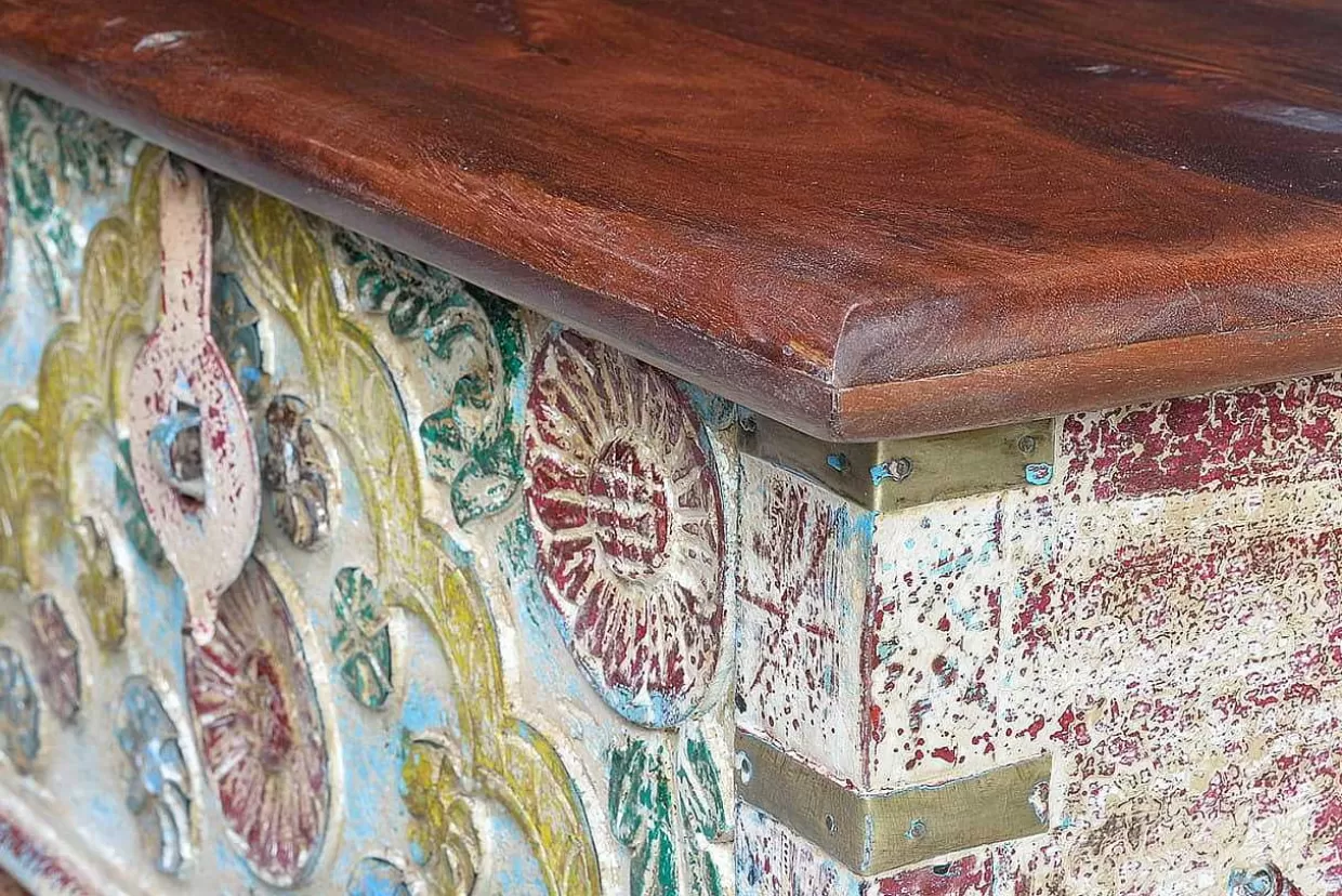 Truhe Mango Vintage Multicolor 116X40>mutoni inspiration Best Sale
