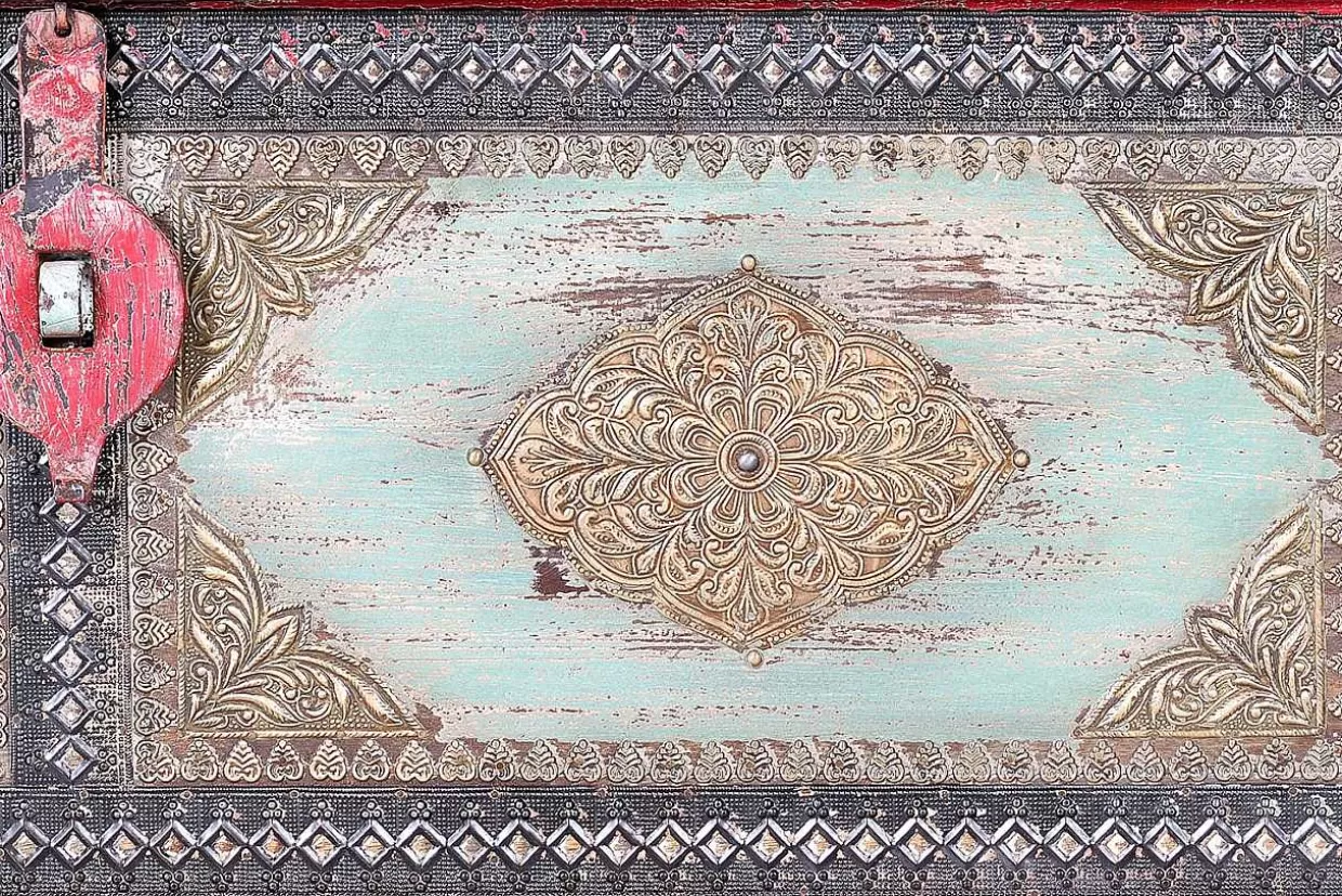 Truhe Mango Vintage Rot 116X40>mutoni inspiration Sale