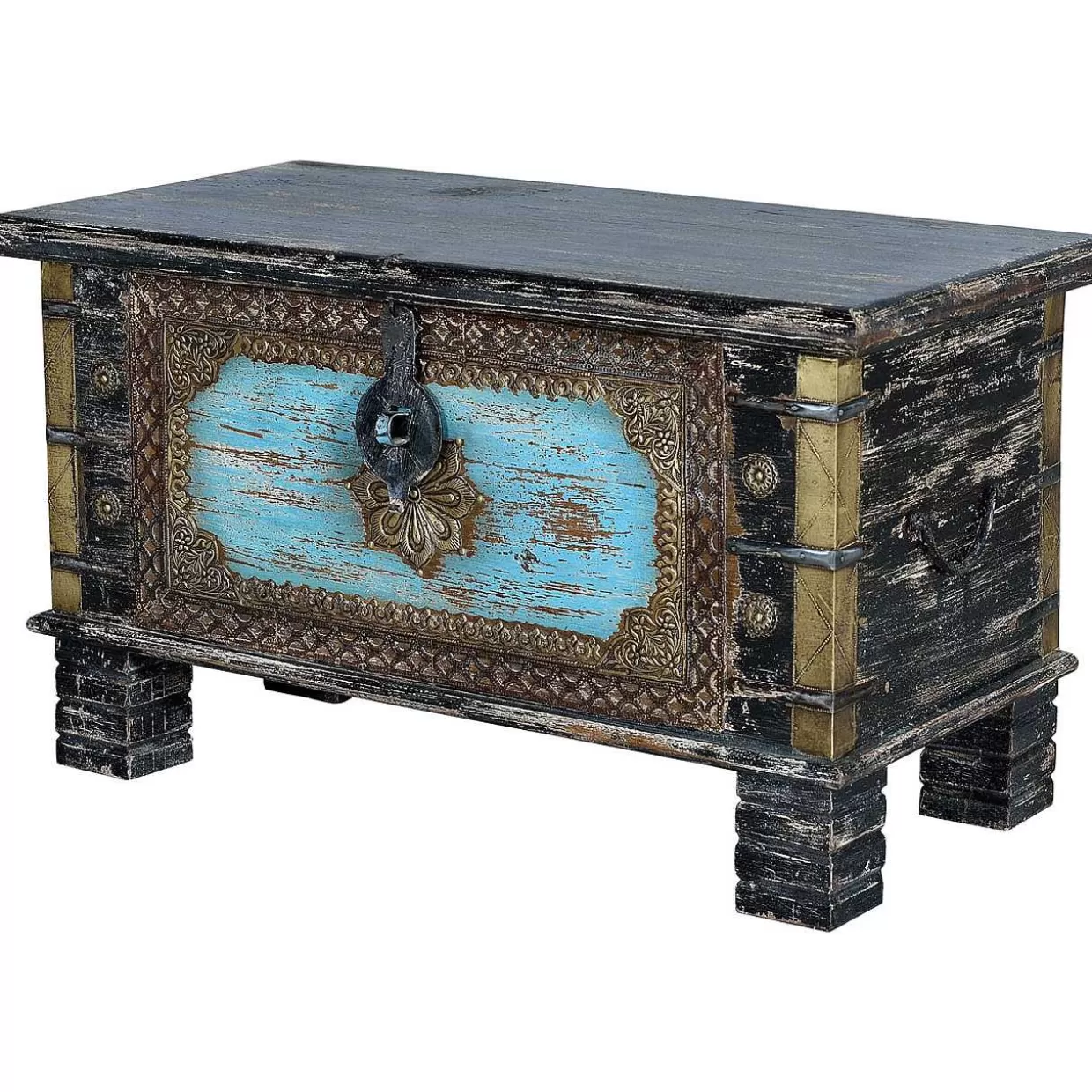 Truhe Mango Vintage Schwarz 80X40>mutoni inspiration Fashion