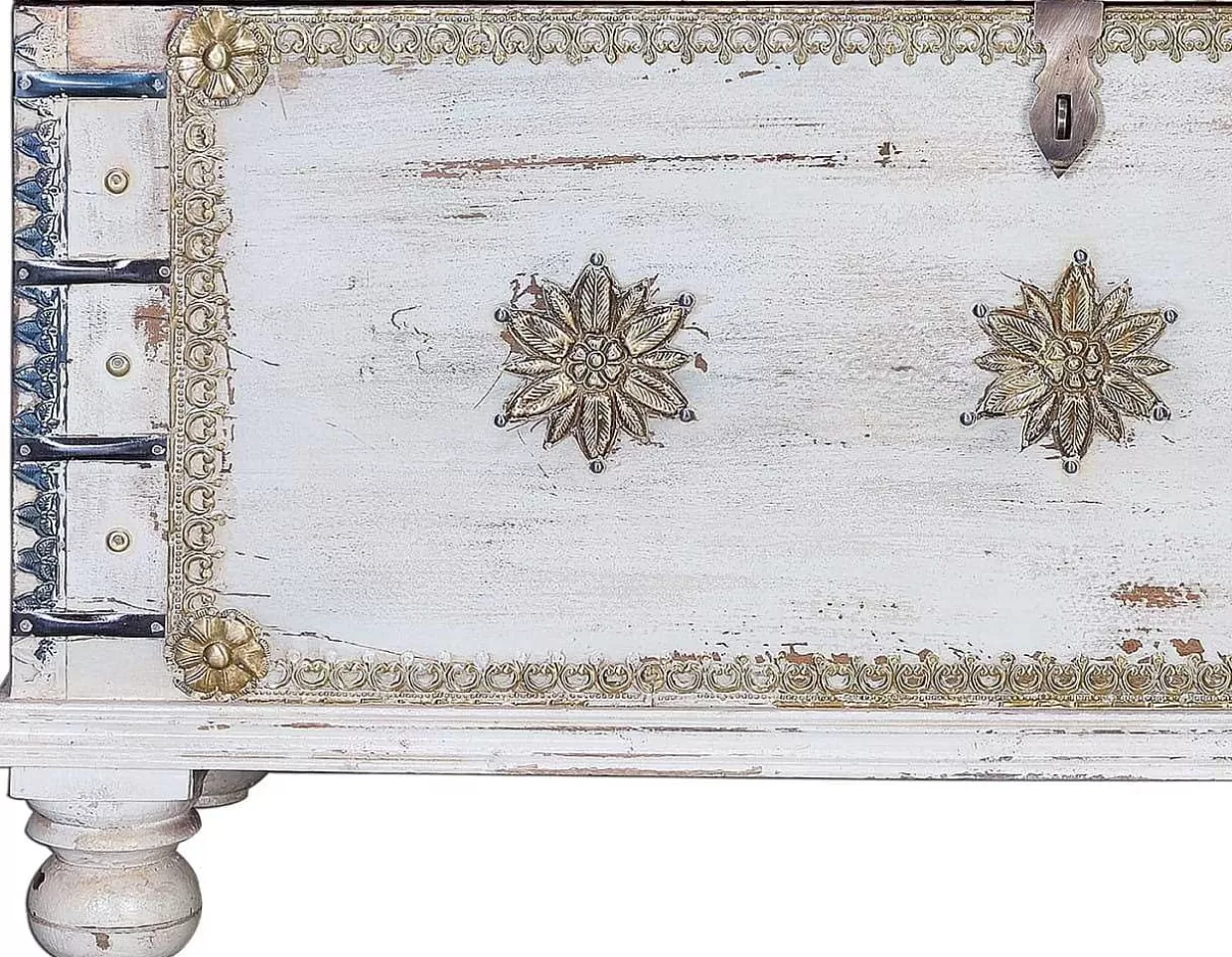 Truhe Mango Vintage Weiss 100X40>mutoni inspiration Cheap