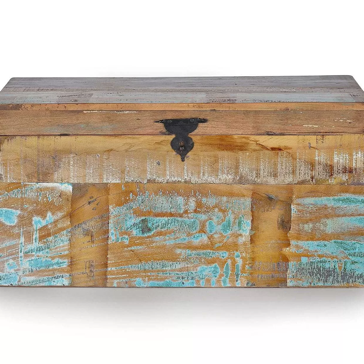 Truhe Mayela Holz Recycelt Multicolor 80X40>mutoni inspiration Outlet