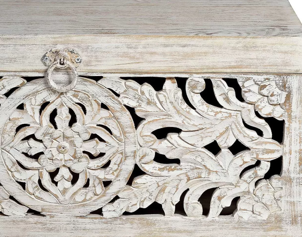 Truhe Mykonos Mango Vintage Weiss 80X40>mutoni inspiration Clearance