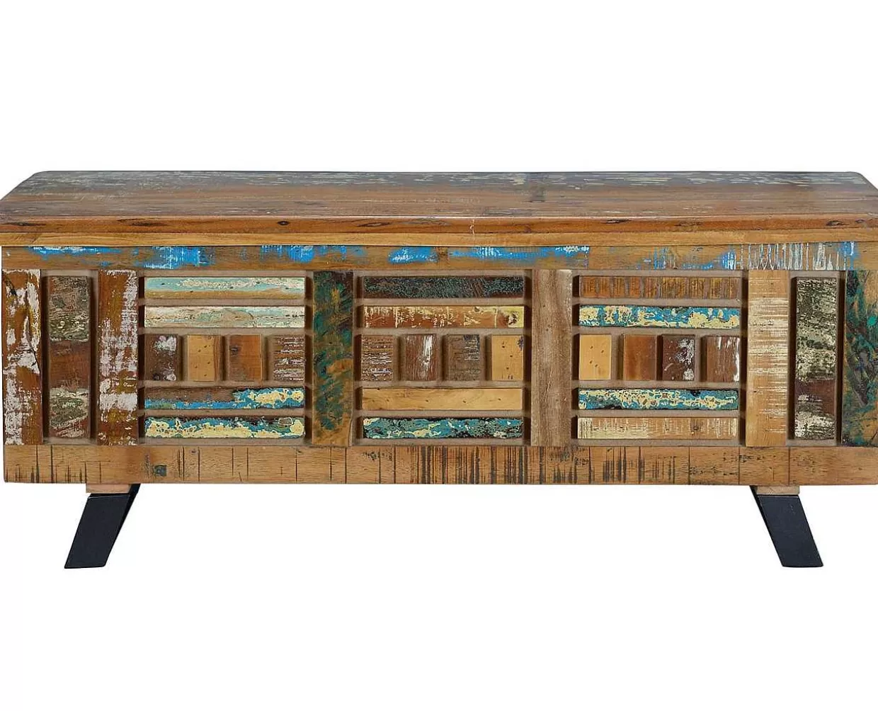 Truhe Xela Holz Recycelt Multicolor 116X40>mutoni inspiration Clearance