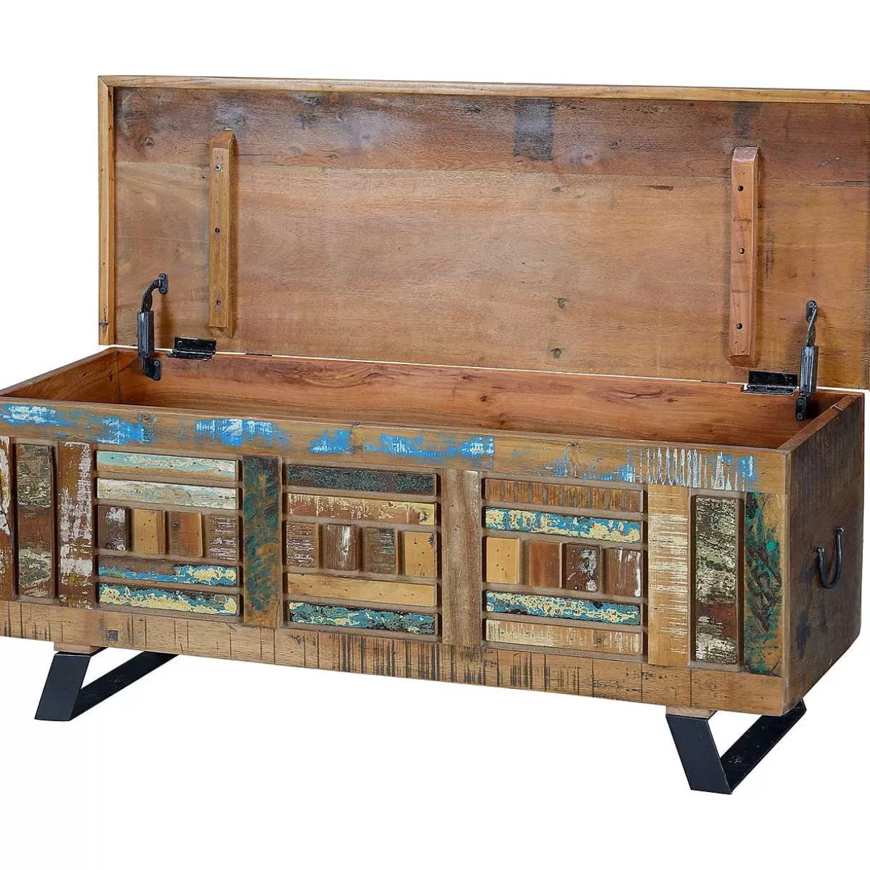 Truhe Xela Holz Recycelt Multicolor 116X40>mutoni inspiration Clearance