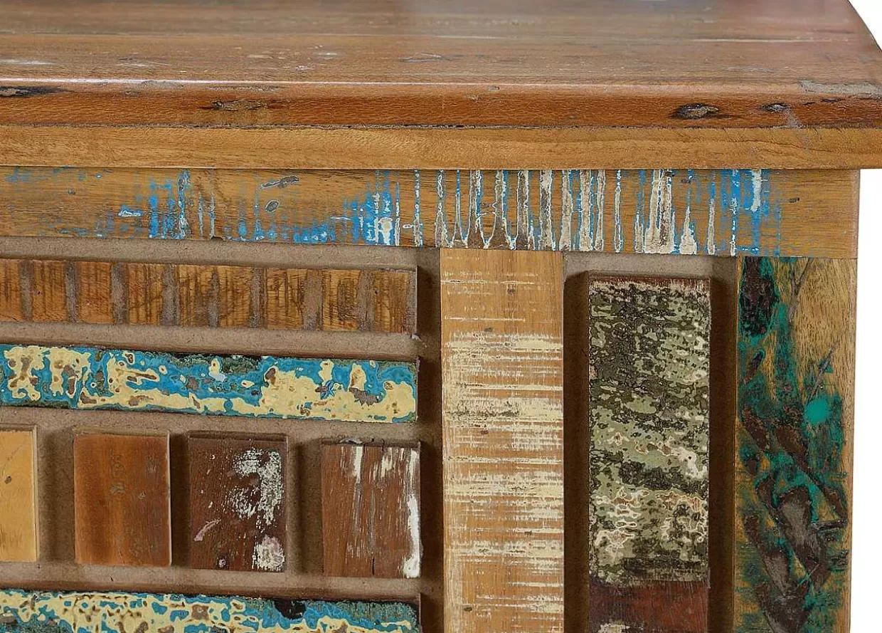Truhe Xela Holz Recycelt Multicolor 116X40>mutoni inspiration Clearance