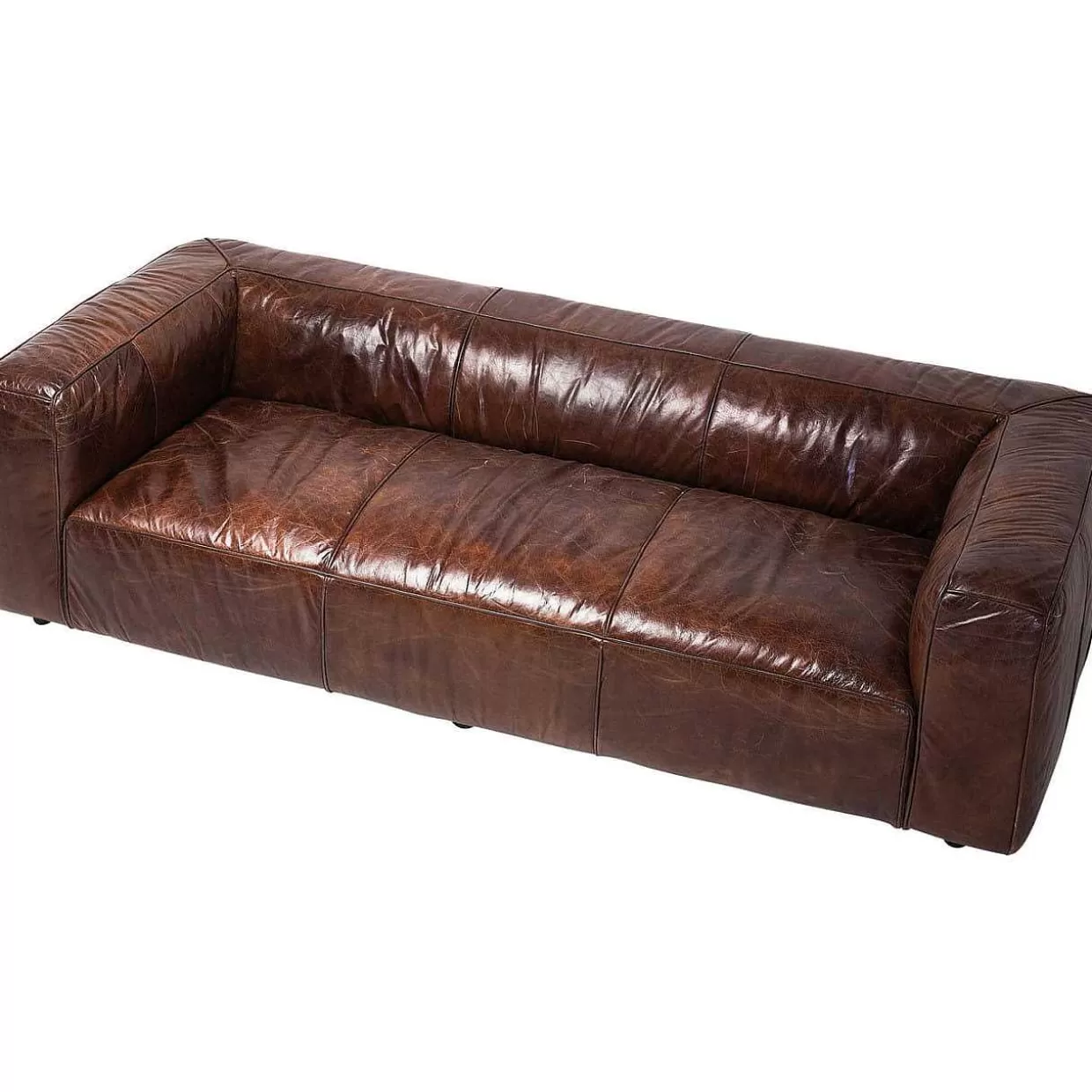 Vintage Leder Sofa Cubetto 3 Sitzer>KARE Design Flash Sale