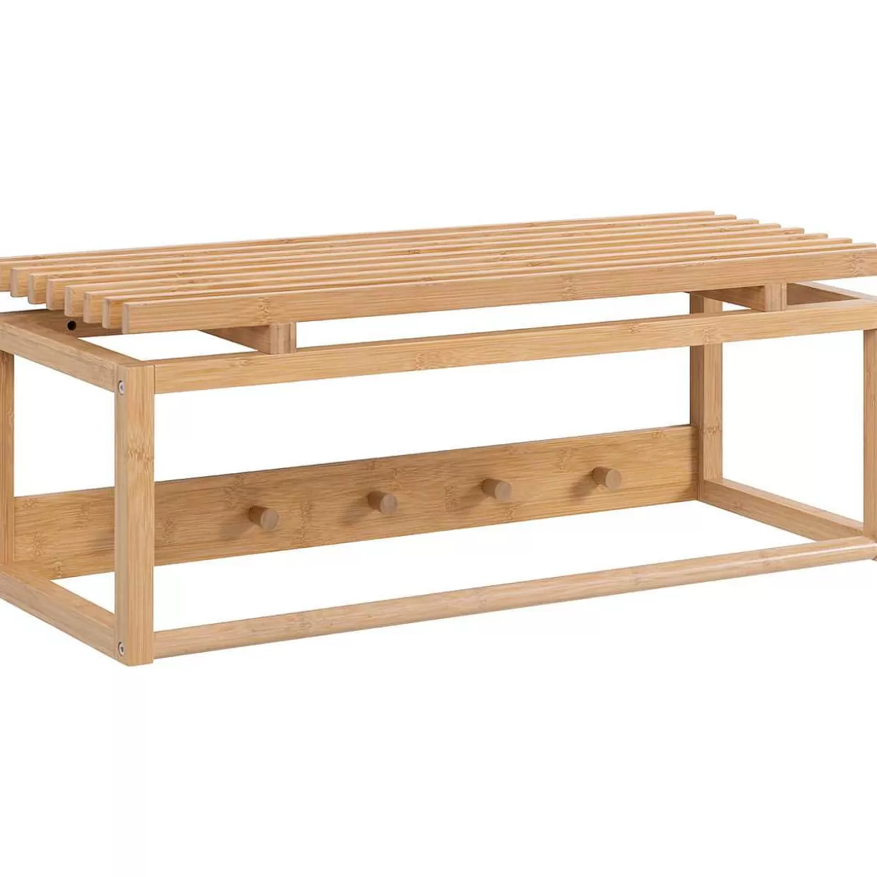 Wandgarderobe Bellamy Bambus Natur 80>mutoni scandi Sale