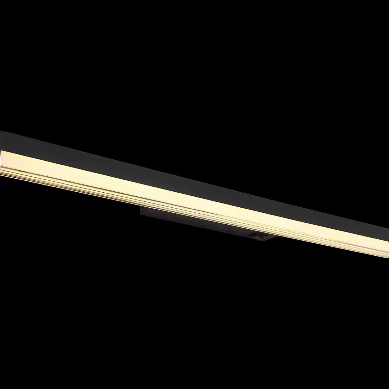 Wandleuchte Sallo Metall Schwarz Matt Led 60>mutoni light Best