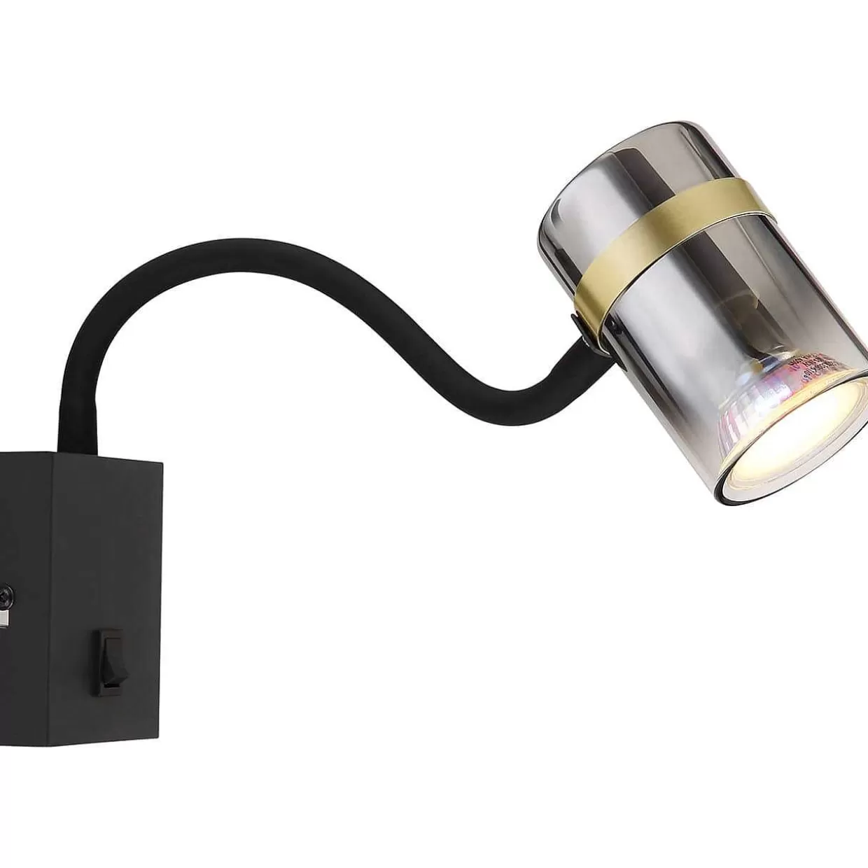 Wandleuchte Trabby Metall Schwarz Matt 1Xgu10>mutoni light Flash Sale