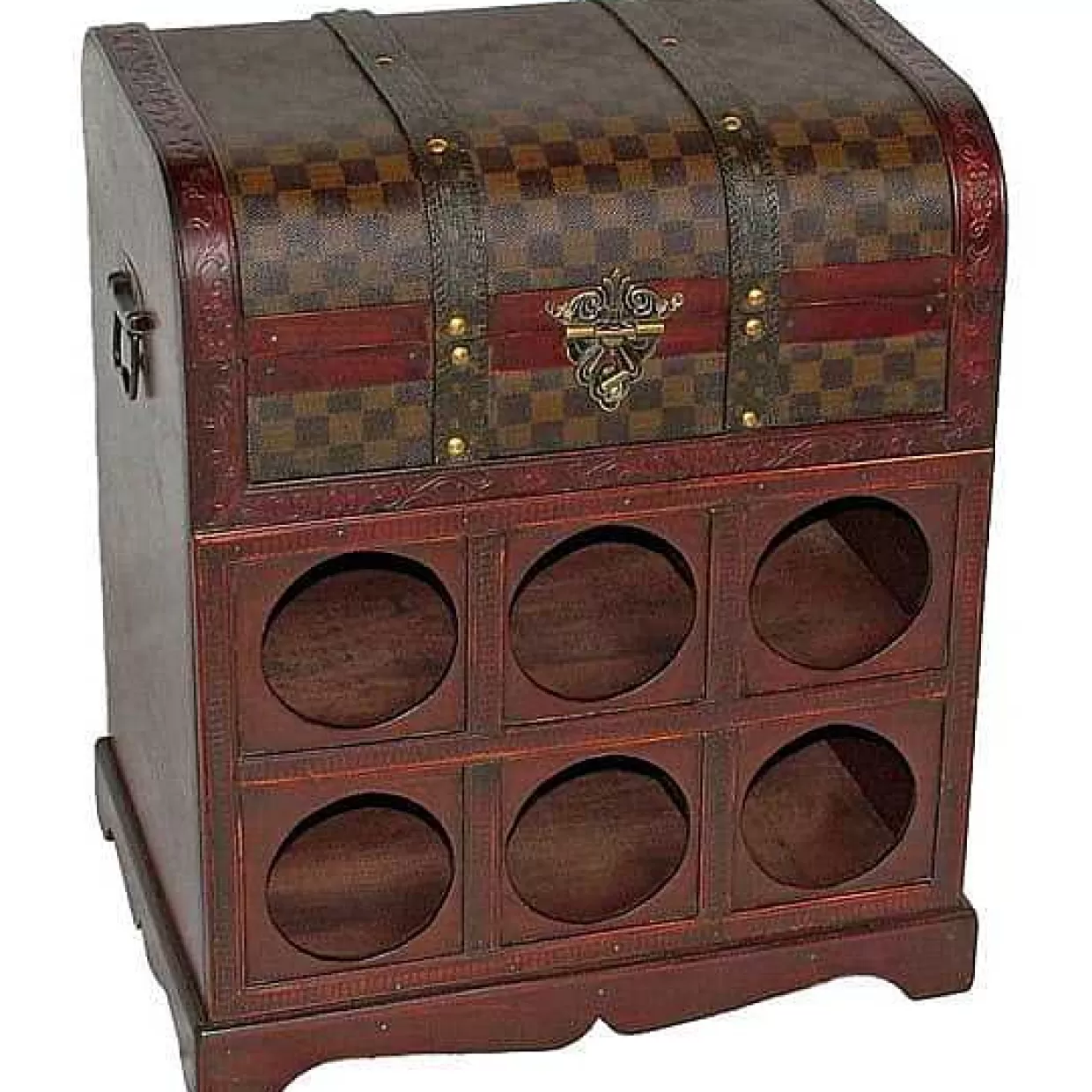 Weinregal Lonial Braun 41X30X48>mutoni pleasure Hot