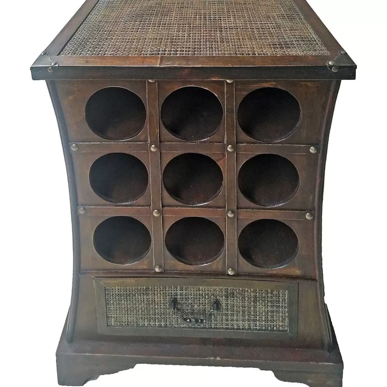 Weinregal Lonial Dunkelbraun 46X29X58>mutoni pleasure Shop