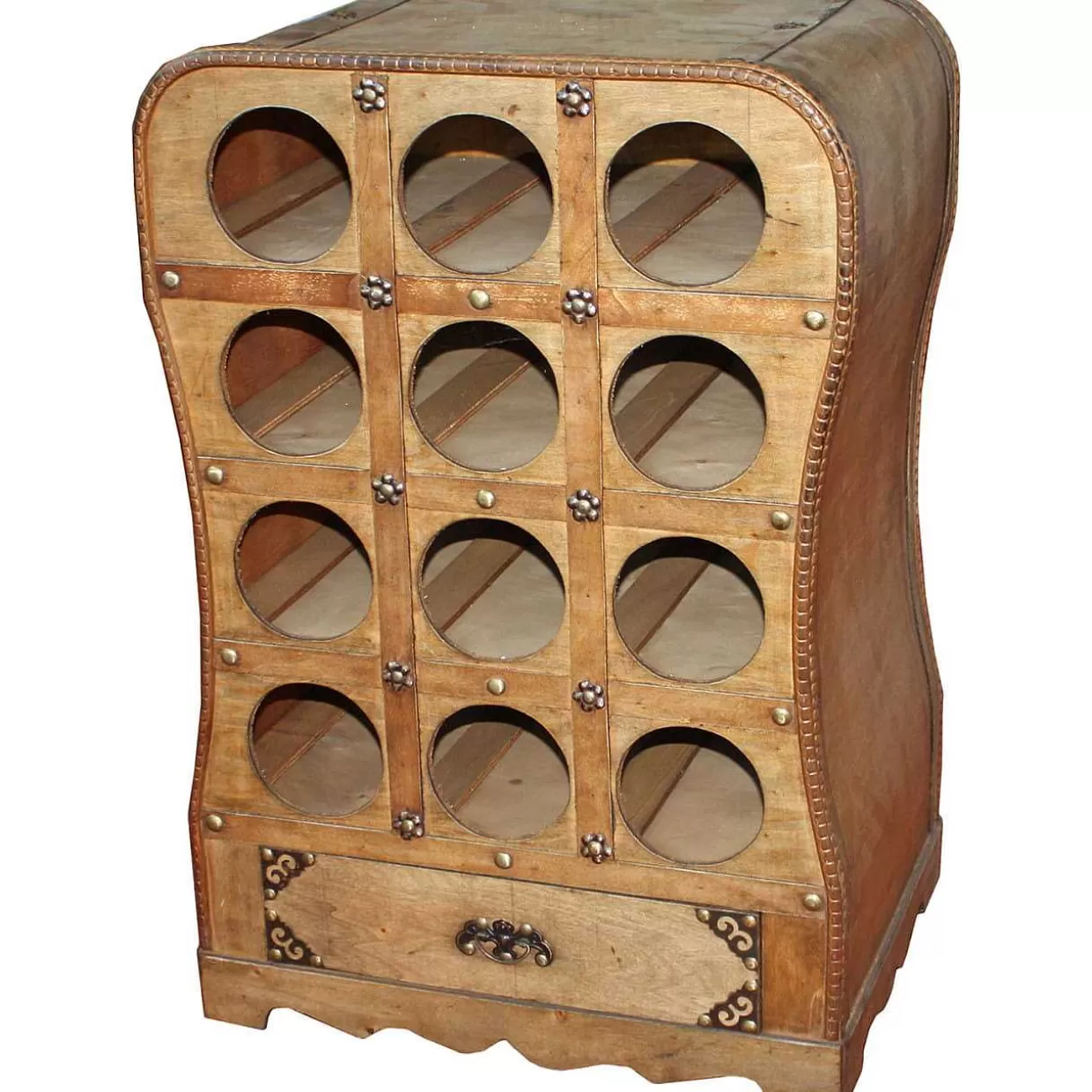 Weinregal Lonial Natur 42X31X61>mutoni pleasure Flash Sale